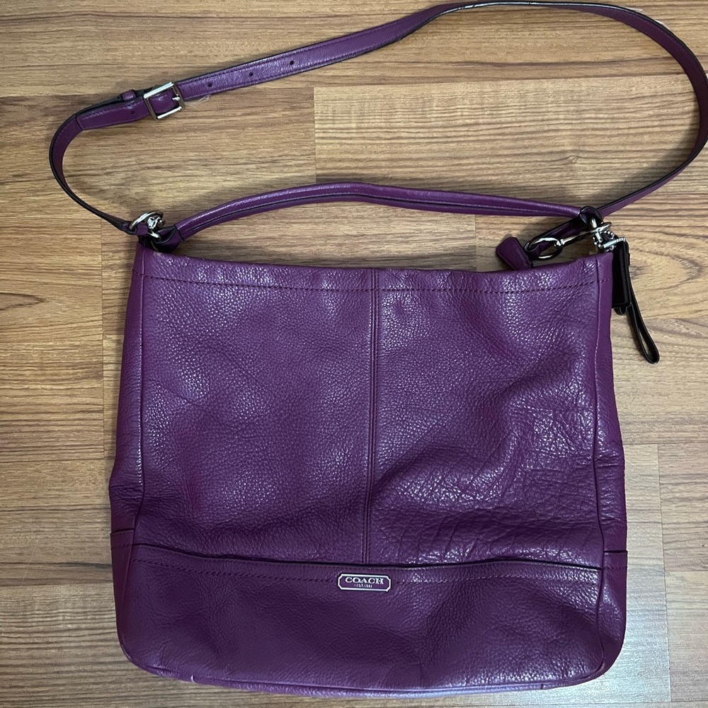 Coach cross body bag/purse